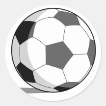 Balón de fútbol pegatinas  