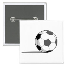 Balón de fútbol pins