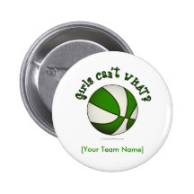 Baloncesto - blanco/verde pins
