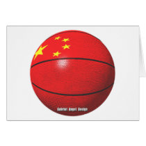 Baloncesto de China tarjetas