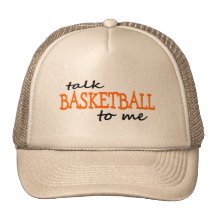Baloncesto de la charla a mí gorro