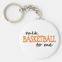 Baloncesto de la charla a mí llavero
