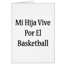 Baloncesto del EL del MI Hija Vive Por Felicitaciones