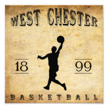 Baloncesto del oeste de 1899 Chester Pennsylvania Arte Con Fotos