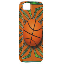Baloncesto retro iPhone 5 Case-Mate fundas