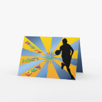 Baloncesto - tarjeta feliz del día de padre tarjetas