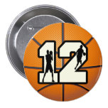 Baloncesto y jugadores del número 12 pins