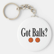 Baloncestos conseguidos llavero personalizado