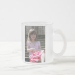 Banco de parque 10oz. Taza del vidrio esmerilado