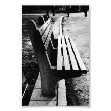 Banco de parque impresiones fotograficas