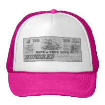 Banco del amor verdadero gorras de camionero
