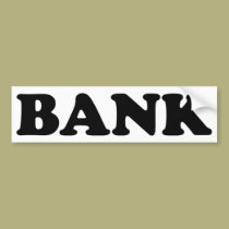 Banco pegatinas de parachoque
