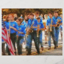 Banda - banda menor tarjeta publicitaria