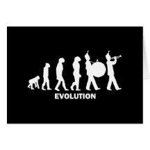 banda de la evolución tarjetón