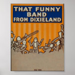 Banda del poster de Dixieland