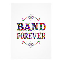 Banda para siempre invitación