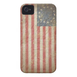 Bandera 1776 de los E.E.U.U. iPhone 4 Case-Mate Cárcasas