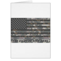 Bandera americana camuflada con las cabezas de los felicitacion 
