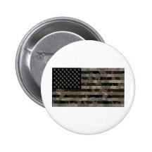 Bandera americana camuflada pins