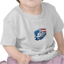 Bandera americana del Yo-Haz del trabajador de ace Camiseta