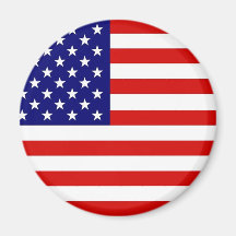 Bandera americana imán de nevera