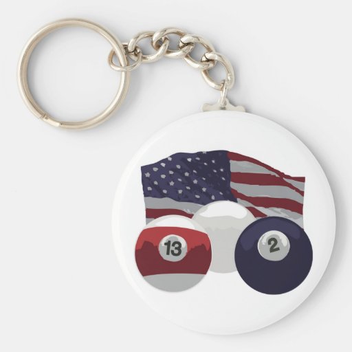 Bandera americana llavero