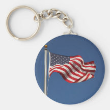 Bandera americana llavero personalizado