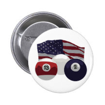 Bandera americana pin