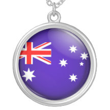 Bandera australiana colgante