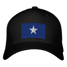 Bandera azul de Bonnie Gorra De Beisbol