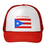 bandera, boriqua 100% gorra