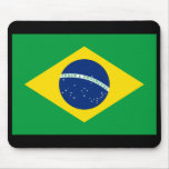Bandera brasileña Mousepad