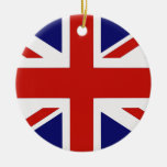 Bandera británica adorno de reyes