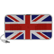 Bandera británica altavoz de viaje