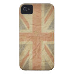 Bandera británica apenada iPhone 4 protector