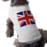 Bandera británica camisetas de mascota