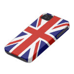 Bandera británica Case-Mate iPhone 4 carcasas