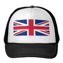 Bandera BRITÁNICA - casquillo Gorras