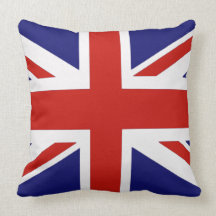 Bandera británica cojines