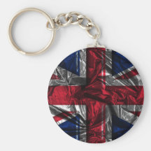 Bandera británica del efecto oscuro de la hoja - l