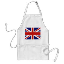 Bandera británica delantal