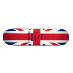 Bandera BRITÁNICA el MUSEO Zazzle - amor de I mi p Patin