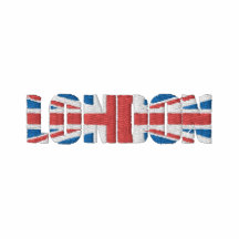 Bandera británica GB de Londres Union Jack de la b Chaquetas Bordadas