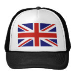 Bandera británica gorras