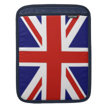 Bandera británica manga de iPad
