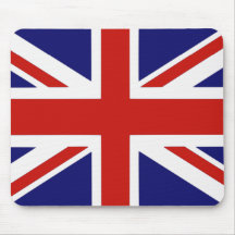 Bandera británica tapete de ratón