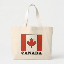 Bandera canadiense bolsas de mano