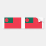 Bandera civil de Bangladesh, Bangladesh Pegatina De Parachoque