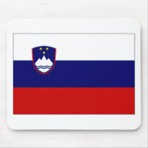 Bandera civil de Eslovenia Tapete De Raton