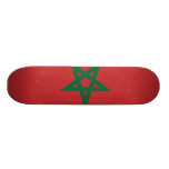 Bandera civil Marruecos, Marruecos Patineta Personalizada